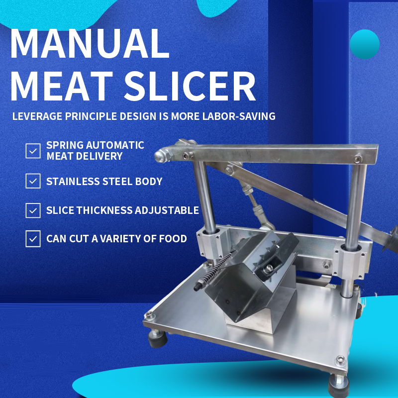 Frozen Meat Slicer Manual - 수동 양고기 슬라이서 스테인리스 스틸 냉동육