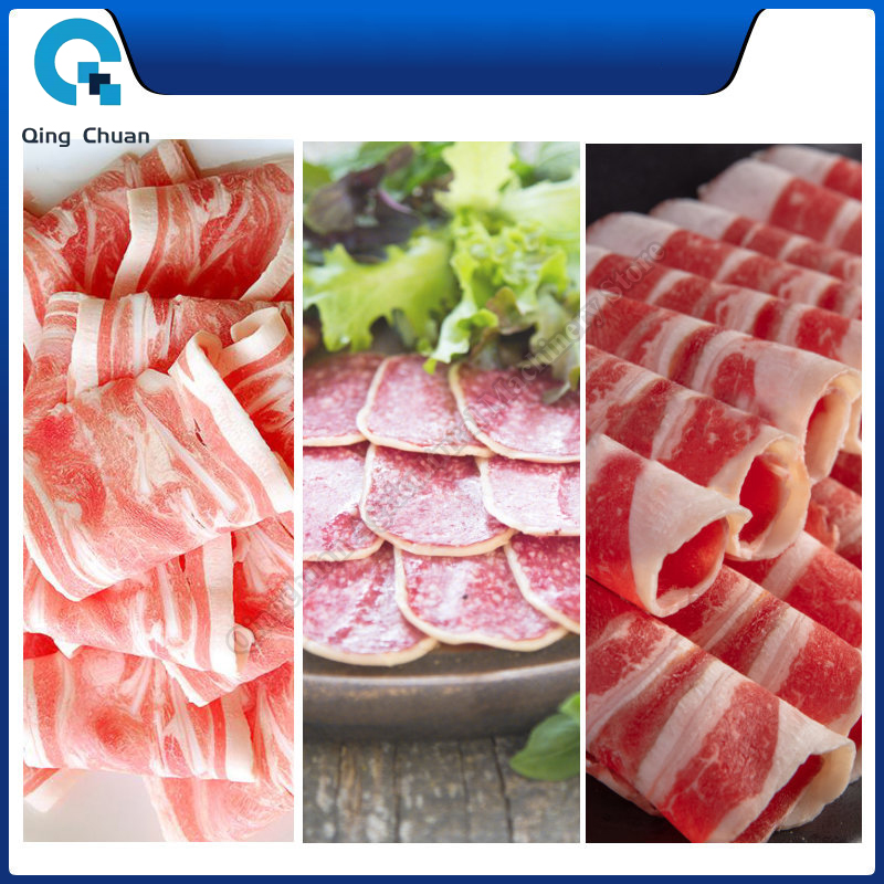 Commercial Meat Slicer 10 Inch - 고기 슬라이서 8/10인치 반자동 전기 절단기