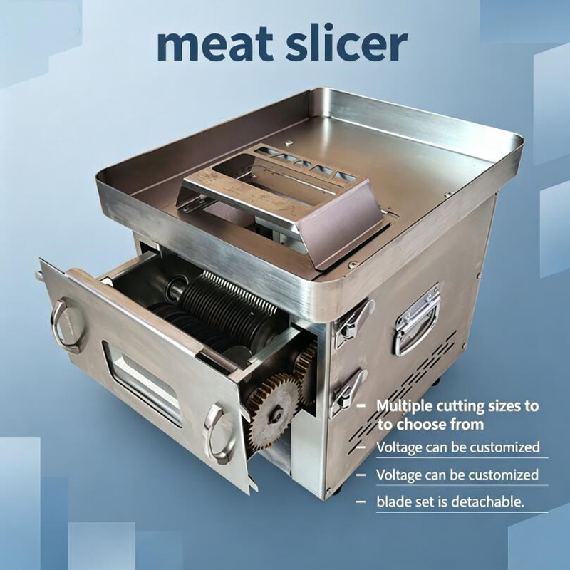 Food Slicer Machine Stainless - 전기식 육류 슬라이서, 다지기, 채썰기 기계,
