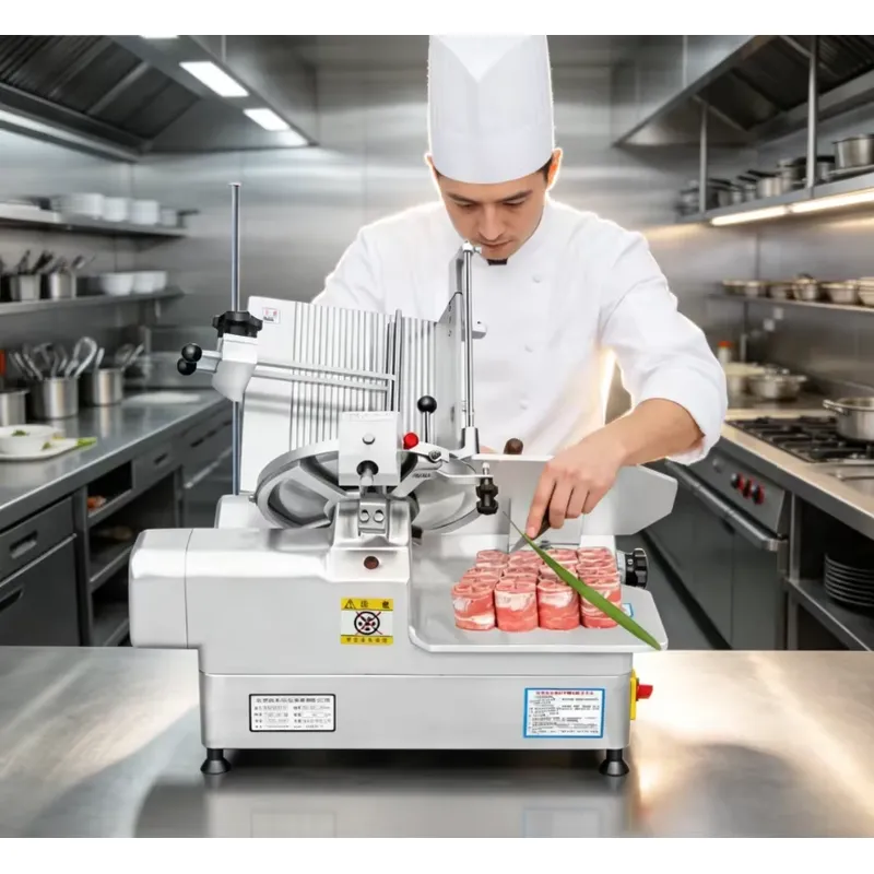 Commercial Meat Slicer 10 Inch - 푸촨구이 10인치 자동 상업용 전기 슬라이서