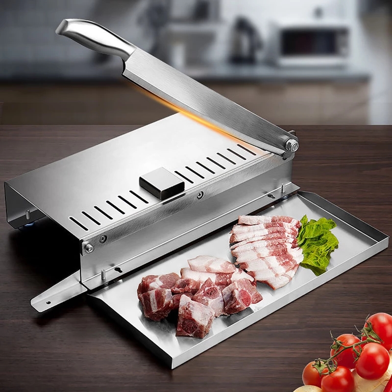 Frozen Meat Slicer Manual - 상업용 가정용 수동 양고기 뼈 절단기,