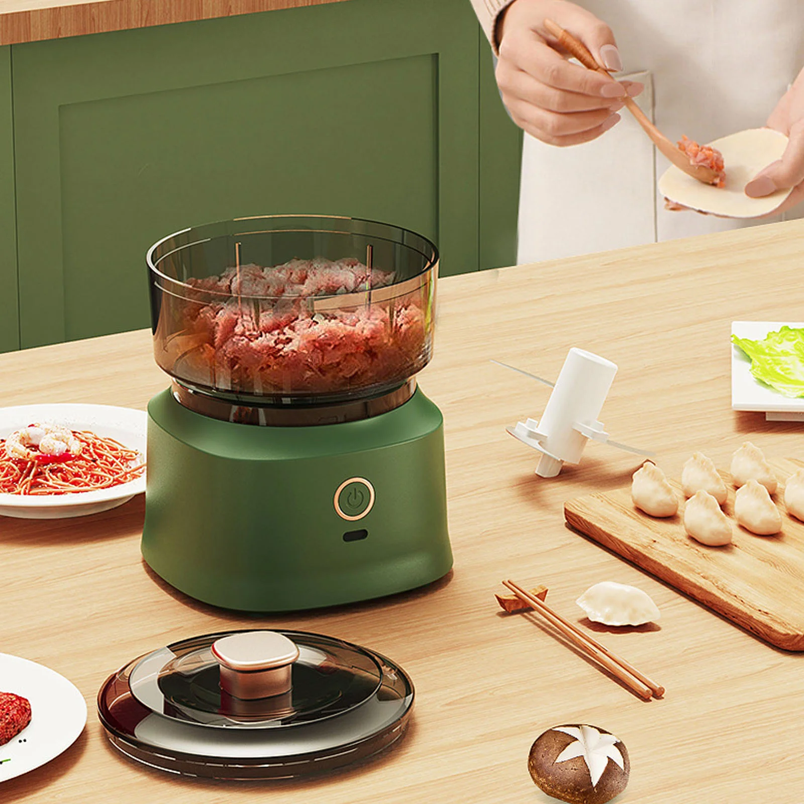 미니 고기 연마기 전기 마늘 분쇄기, 다기능 주방 무선 - Meat Tenderizer Machine Electric 리뷰 및 가격