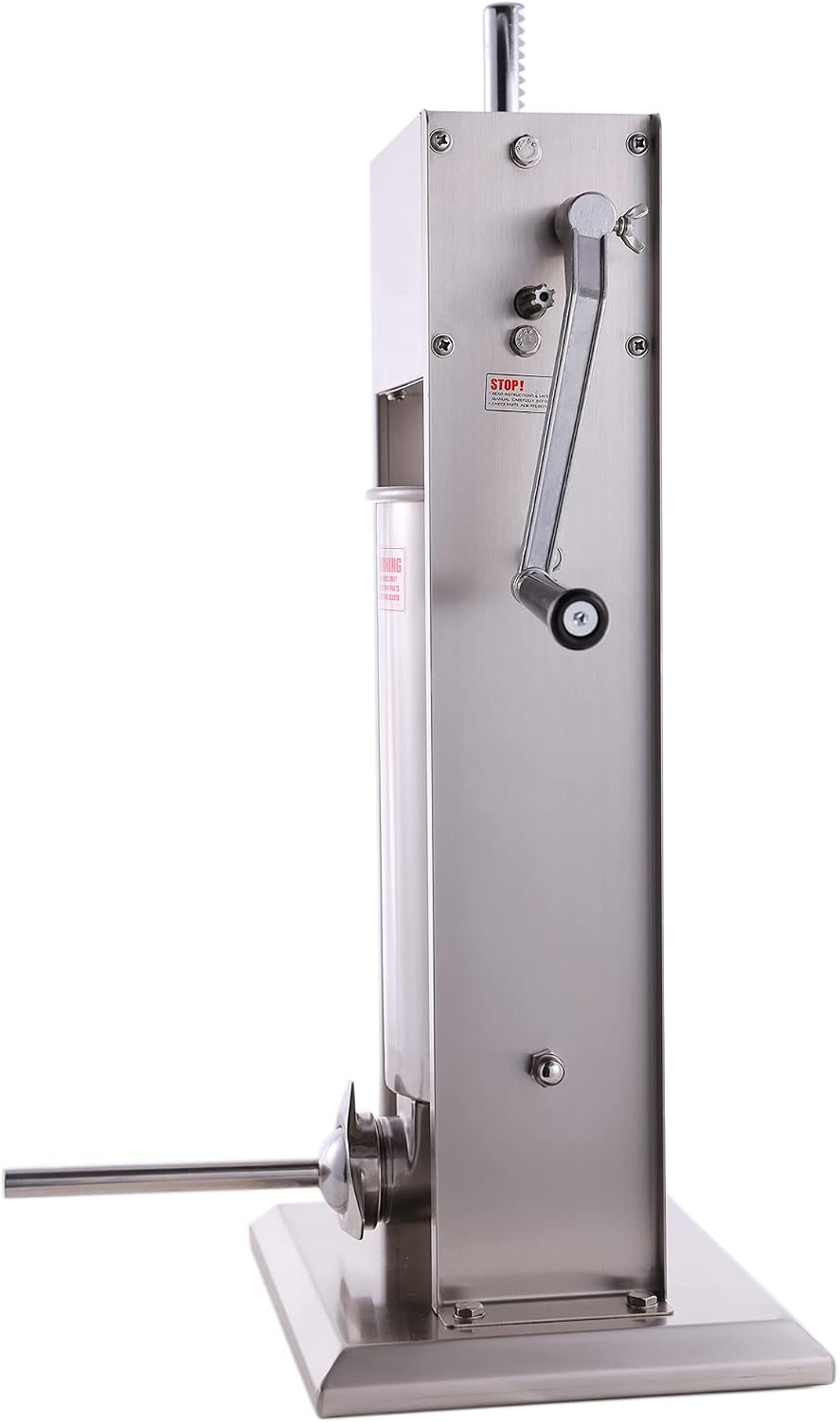 수직형 스테인리스 스틸 소시지 제조기, 실버 색상, 1 - Sausage Stuffer Vertical 5L 리뷰 및 가격