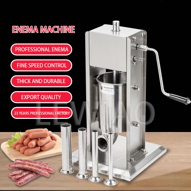 5L 수직형 수동 스테인리스 소시지 제조기 소시지 필러 - Sausage Stuffer Vertical 5L 리뷰 및 가격