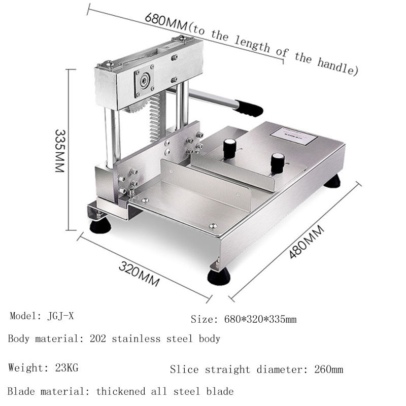 가정용 주방 수동 냉동육 슬라이서 뼈 절단 도구 스테인 - Frozen Meat Slicer Manual 리뷰 및 가격