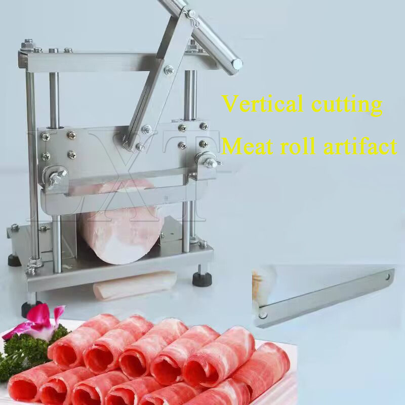 가정용 주방 냉동육 슬라이서 수동 스테인리스 양고기 소 - Frozen Meat Slicer Manual 리뷰 및 가격