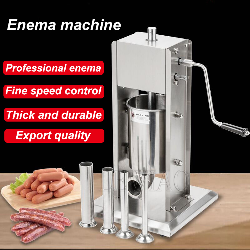 3L 수직형 수동 스테인리스 스틸 소시지 스터퍼 기계  - Sausage Stuffer Vertical 5L 리뷰 및 가격