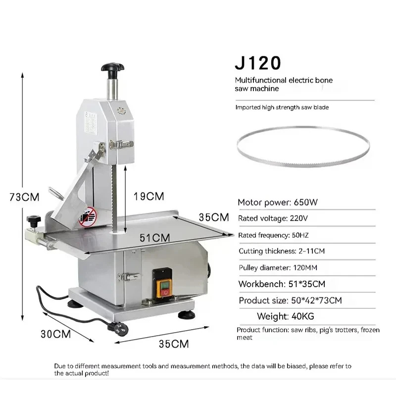 110V/220V 전압 지원, 상업용 뼈 절단기, 생선 - Bone Saw Machine Commercial Electric 리뷰 및 가격