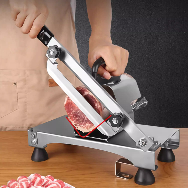 상업용 수동 주방용품 기요틴 고기 수동 슬라이서 빠른  - Frozen Meat Slicer Manual 리뷰 및 가격