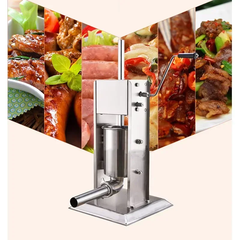 수동 수직형 소시지 스터퍼 3L 5L 용량 스테인리스  - Sausage Stuffer Vertical 5L 리뷰 및 가격